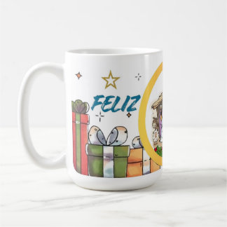 Caneca Branca Clássica - Edição Natal Coffee Mug