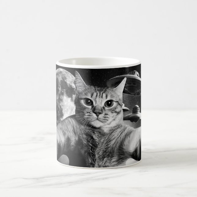 Caneca Cat Space Coffee Mug (Center)