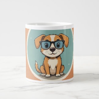 Caneca com Cachorro Large Coffee Mug