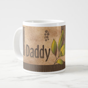 Caneca De Café Grande DADDY Vintage Large Coffee Mug