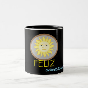 Caneca De Café Solar Two-Tone Coffee Mug