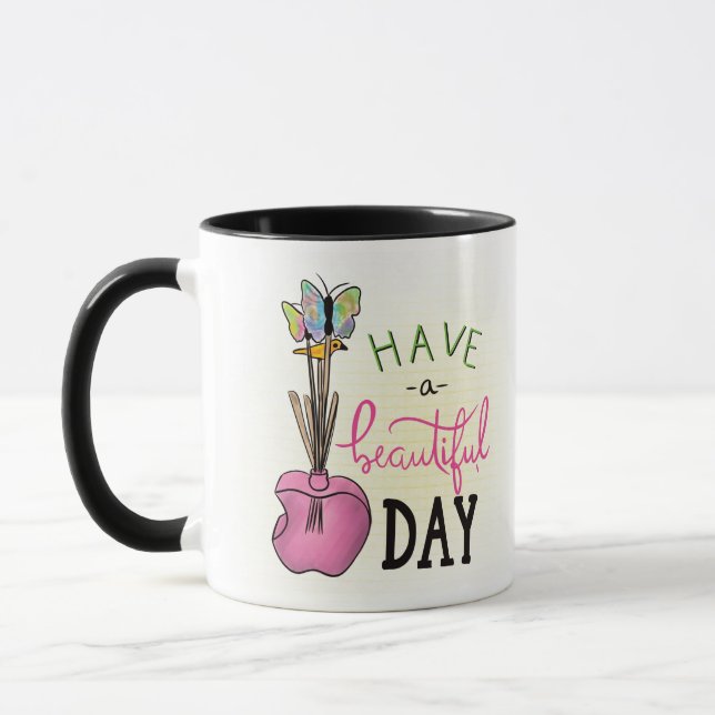 Caneca Have a beautiful day Mug (Left)