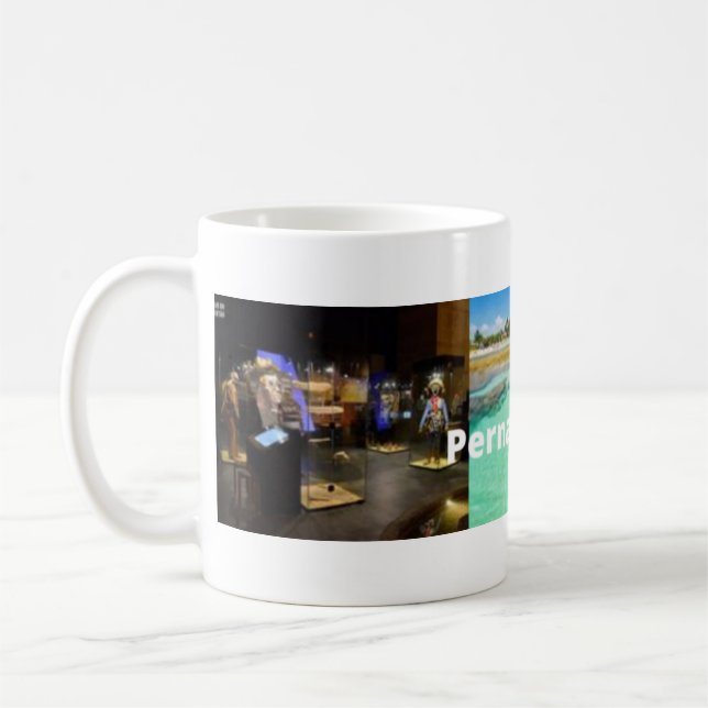 Caneca lembrança de Pernambuco Coffee Mug (Left)