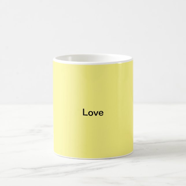 Caneca Love 💛 Coffee Mug (Center)