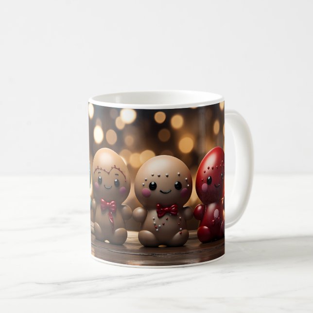Caneca (Mug) Cookie de Natal Coffee Mug (Front Right)