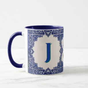 Caneca Personalizada Azulejo Guitarra Portuguesa Mug