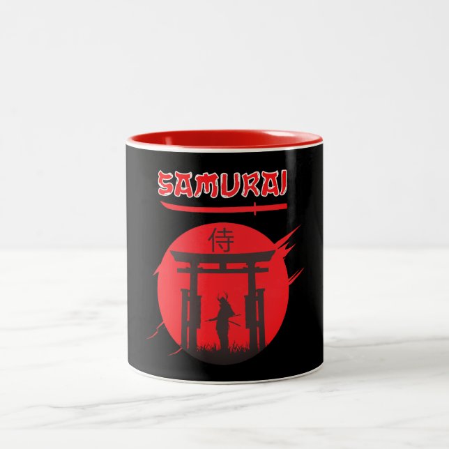 Caneca Samurai Two-Tone Coffee Mug (Center)