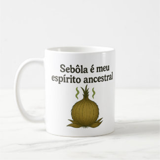 Caneca Sebôla — Aroma Ancestral Spirit Doubted Coffee Mug