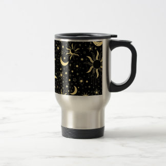 Caneca stamps celestial travel mug