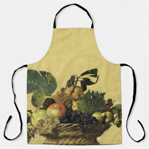 Canestra di frutta (Basket of Fruit)  Caravaggio Apron