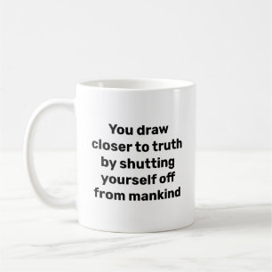 Canetti Quote Coffee Mug