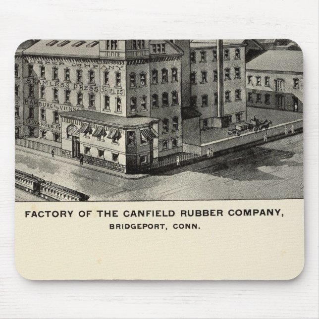 Canfield Rubber Co Mouse Mat (Front)