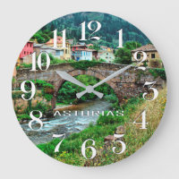 Cangas del Narcea wall clock, Astururias