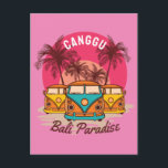 canggu bali paradise postcard<br><div class="desc">canggu bali paradise</div>