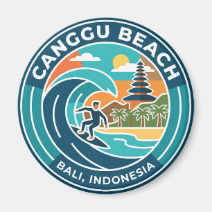Canggu Beach Indonesia Magnet