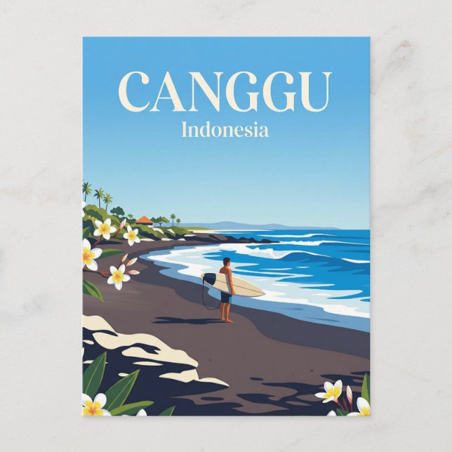 Canggu Indonesia Postcard (Front)