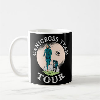 Canicross Team On Tour Dog Running Sport Jogging  Coffee Mug
