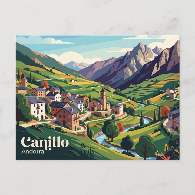 Canillo, Andorra Andorra Postcard (Front)