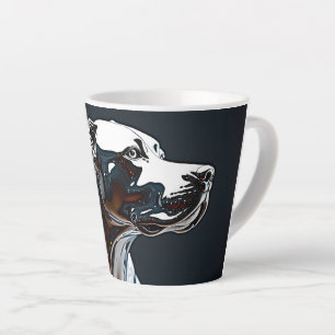 Canine Art Latte Mug