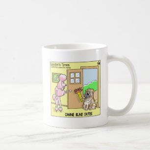 Canine Blind Dates Funny Dog Cartoon Gifts & Tees Coffee Mug