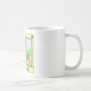 Canine Blind Dates Funny Dog Cartoon Gifts & Tees Coffee Mug