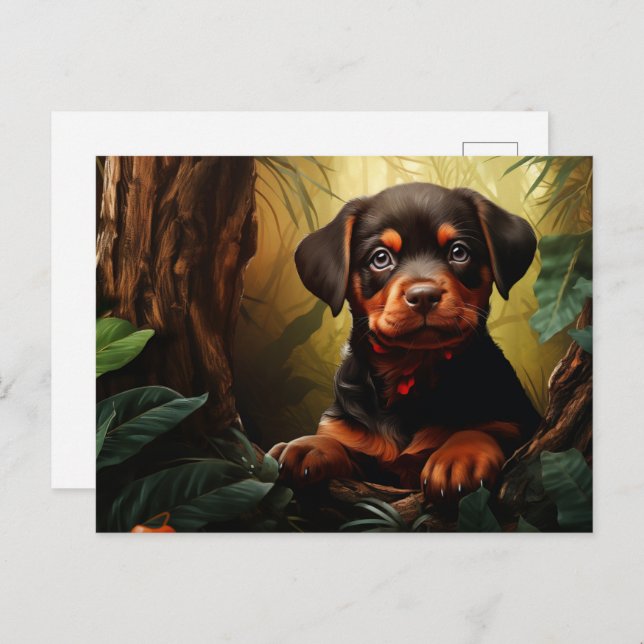 Canine Celebration Postcard (Front/Back)