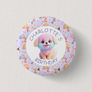 Canine Cuddle 2 3 Cm Round Badge