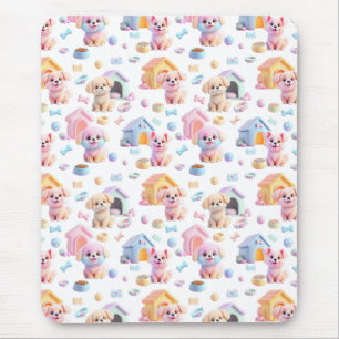 Canine Cuddle  Mouse Mat