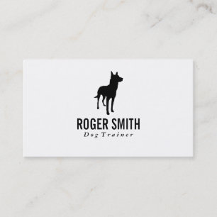 Canine Dog Training Business Card