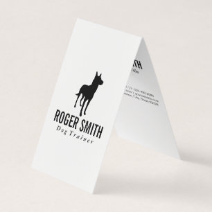 Canine   Dog Training Business Card