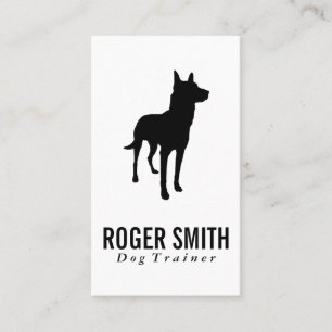Canine   Dog Training (elite) Business Card