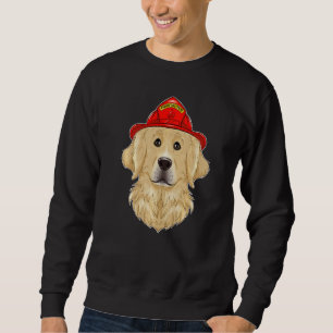 Canine Handler I Fireman Dog I Firefighter Golden  Sweatshirt