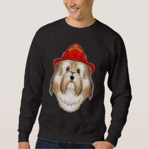 Canine Handler I Fireman Dog I Firefighter Havanes Sweatshirt