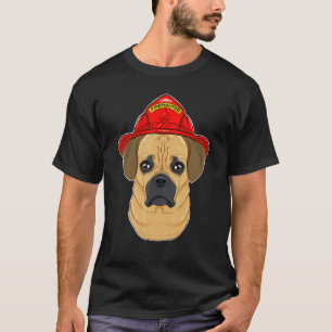 Canine Handler I Fireman Dog I Firefighter Puggle T-Shirt
