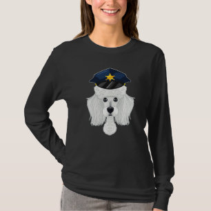 Canine Handler I Police Dog I Police Poodle T-Shirt