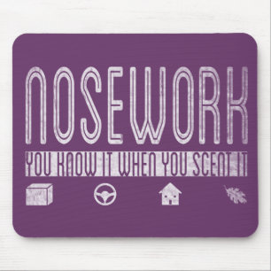 Canine Nosework: You Know it when you Scent It Mouse Mat