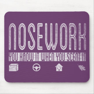 Canine Nosework: You Know it when you Scent It Mouse Mat