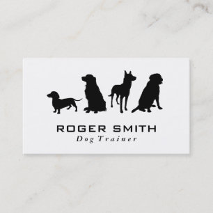 Canine Pack   Dog Training Business Card