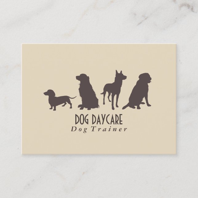 Canine Pack | Dog Training Business Card (Front)