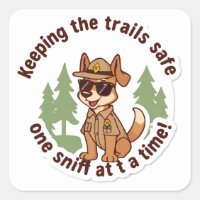 Canine Trail Patrol - Dog's Sniffing Out Adventure