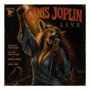 Canis Joplin: a Parody Poster
