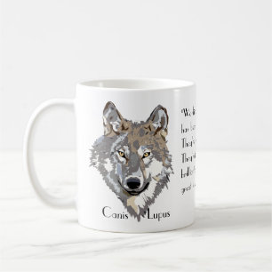 Canis Lupus 2 Coffee Mug