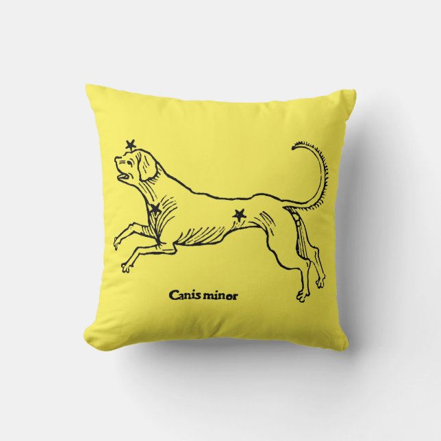 Canis Minor, 1482 Cushion (Front)