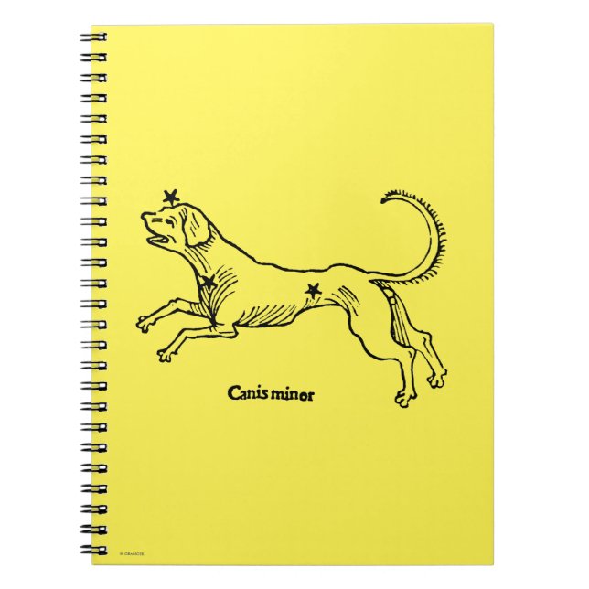 Canis Minor, 1482 Notebook (Front)
