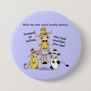 Cankles Not Calves 7.5 Cm Round Badge