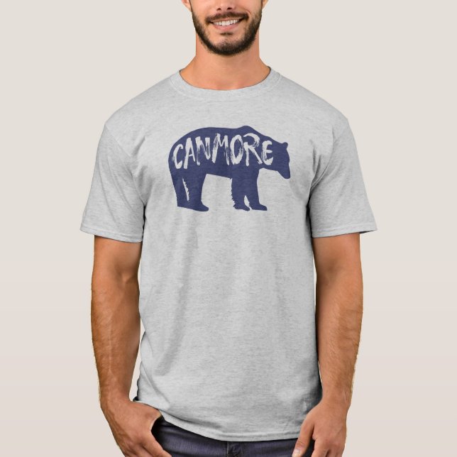 Canmore Alberta Bear T-Shirt (Front)