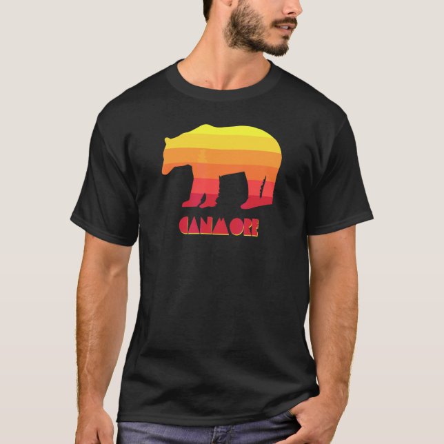 Canmore Alberta Bear T-Shirt (Front)