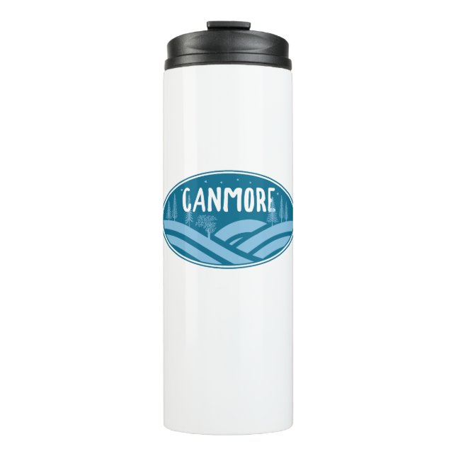 Canmore Alberta Outdoors Thermal Tumbler (Front)