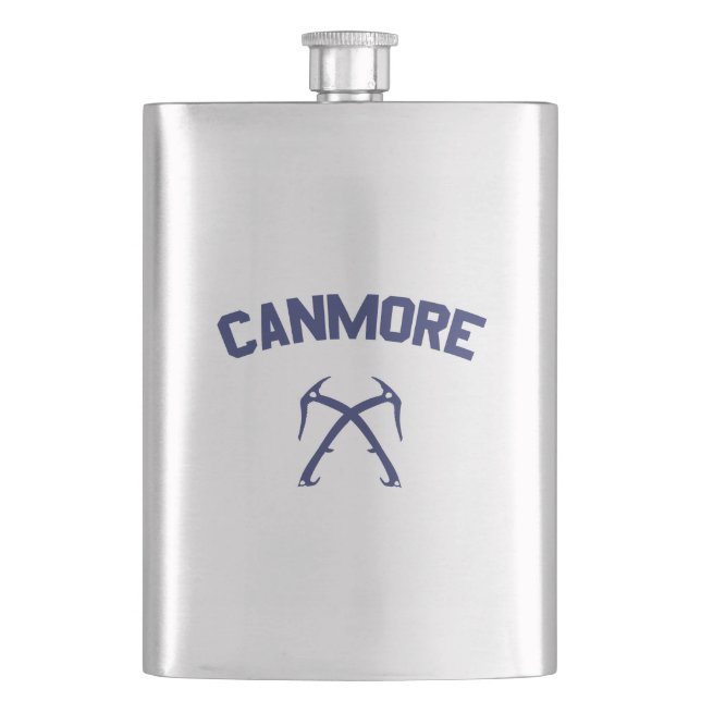 Canmore Ice Climbing Hip Flask (Front)