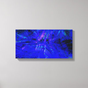 Cannabis Blues Canvas Print